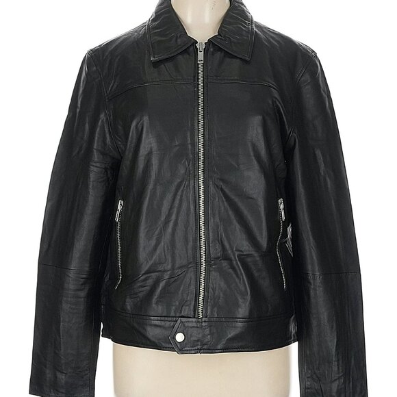 DEADWOOD Leather Jacket - Picture 4 of 10